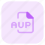 aup, music, audio, format, extension, document 