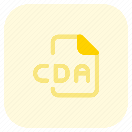 Cda, music, audio, format, sound icon - Download on Iconfinder
