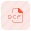 dcf, audio, sound, file, type 
