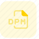 dpm, music, audio, format, document