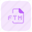 ftm, music, audio, format, file 