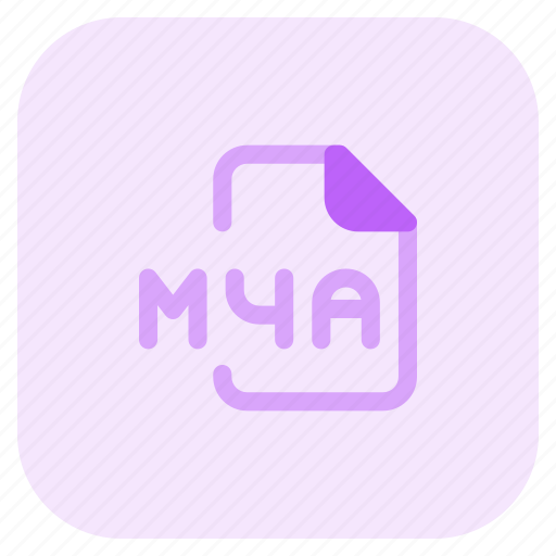 M4a, music, audio, format, sound icon - Download on Iconfinder
