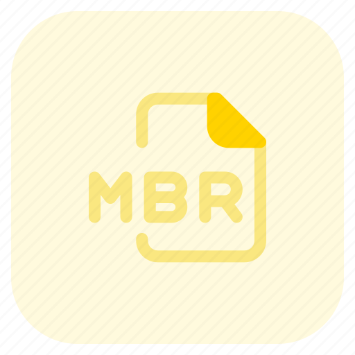 Mbr, music, audio, format, file icon - Download on Iconfinder