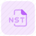 nst, music, audio, format, file, document