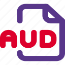 aud, music, audio, format, file