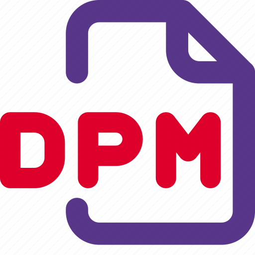 Dpm, audio, format, file, document icon - Download on Iconfinder