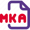 mka, music, audio, format, sound