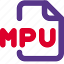mpu, music, audio, format, type