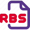 rbs, music, audio, format, file, document