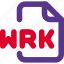 wrk, music, audio, format, document 
