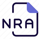 nra, audio, format, file, type