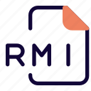 rmi, music, audio, format, extension, file