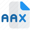 aax, music, audio, format, document