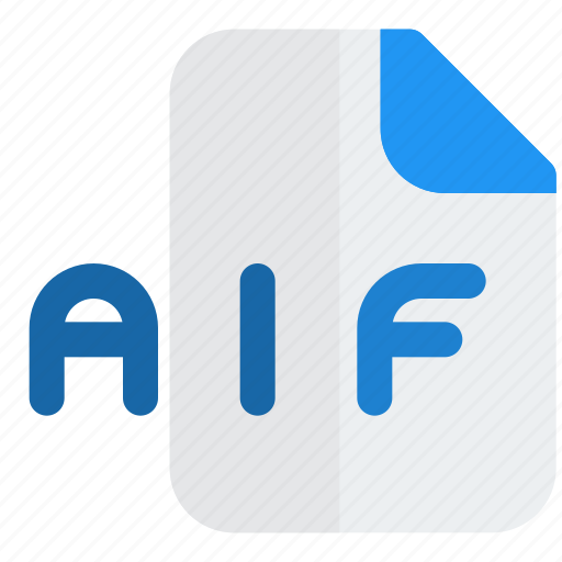 Aif, music, audio, format, sound icon - Download on Iconfinder