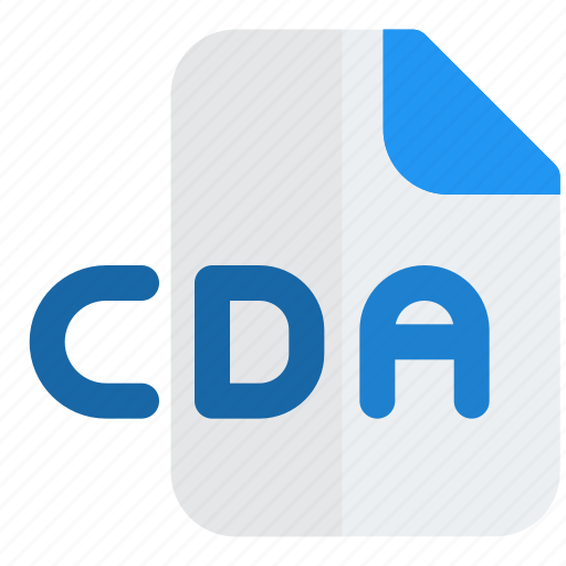 Cda, music, audio, format, type icon - Download on Iconfinder