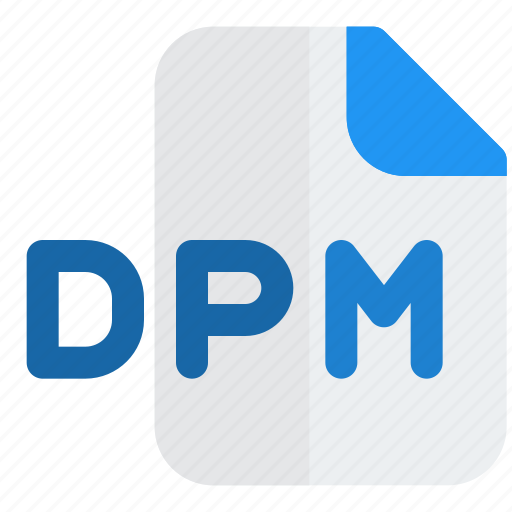 Dpm, music, audio, file, format icon - Download on Iconfinder