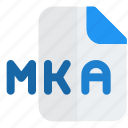 mka, music, audio, format, file, document