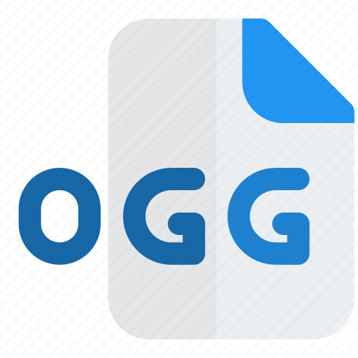 Ogg, music, audio, format, sound, file icon - Download on Iconfinder