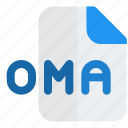 oma, music, audio, format, sound