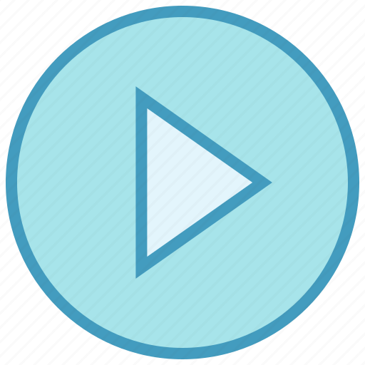 Button, multimedia, play, player, video play icon - Download on Iconfinder