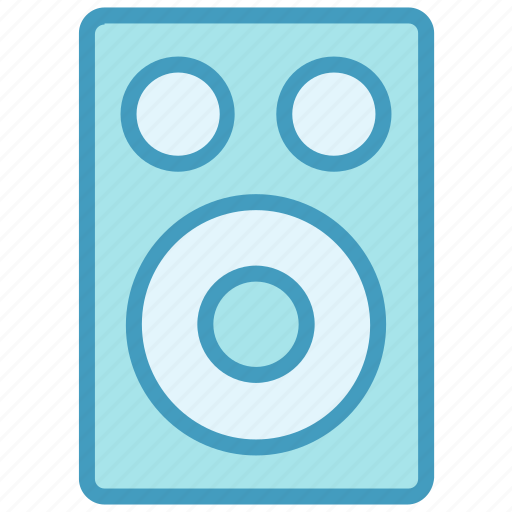 Audio, loud, multimedia, sound, speaker, woofer icon - Download on Iconfinder