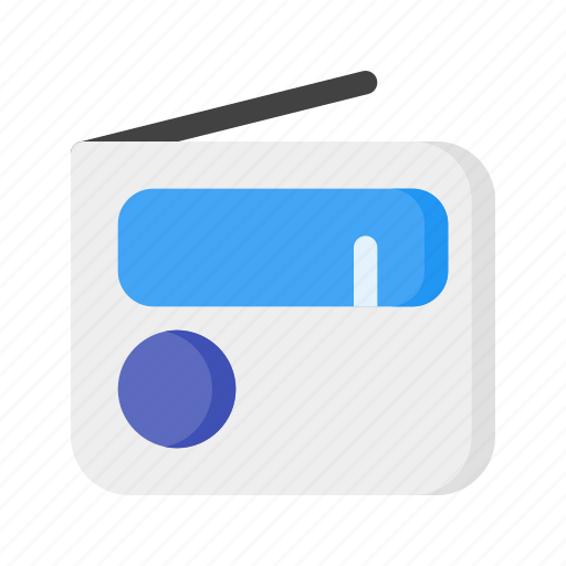 Radio, sound, music, broadcast, fm icon - Download on Iconfinder