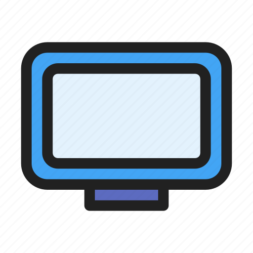Monitor, display, computer, screen, desktop icon - Download on Iconfinder