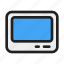 tv, television, screen, display, monitor 