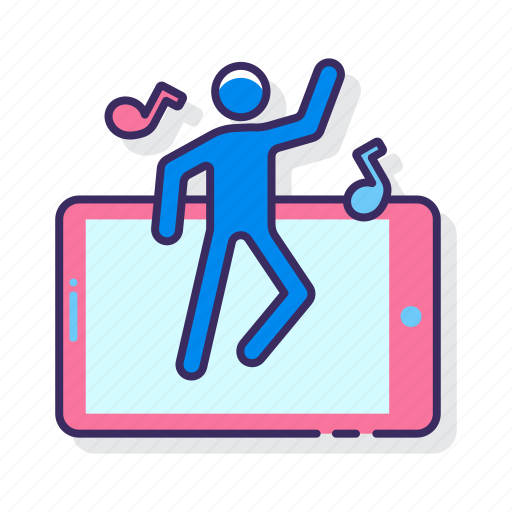 Ar, dancing, virtual reality, technology, entertainment icon - Download on Iconfinder