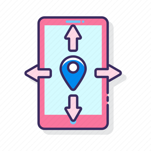 Ar, navigation, location, virtual reality icon - Download on Iconfinder