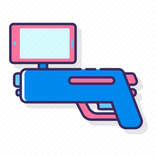 Ar, shooting, gaming, controller, joystick, virtual reality icon - Download on Iconfinder