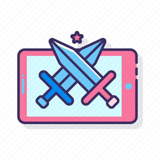 Ar, sword, fight, virtual reality, game, gaming icon - Download on Iconfinder