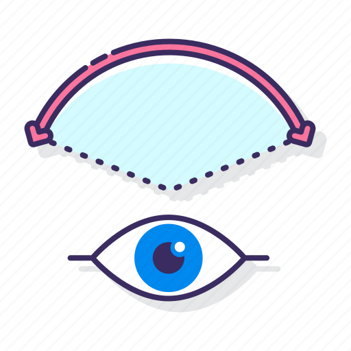 Field, of, view, eye, vision icon - Download on Iconfinder