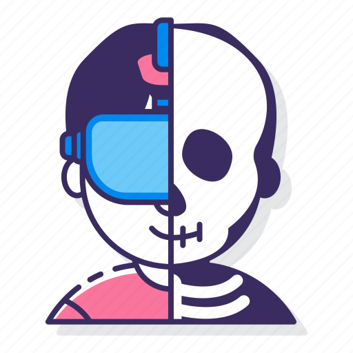 Virtual, x-ray, skeleton, healthcare, technology, augmented reality icon - Download on Iconfinder