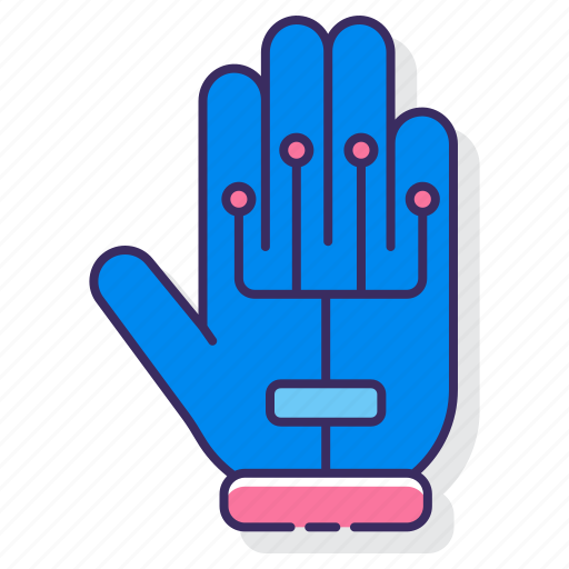 Wired, gloves, technology, sensor, device, augmented reality icon - Download on Iconfinder