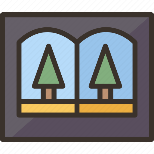 Stereograph, images, display, dimensional, visualization icon - Download on Iconfinder