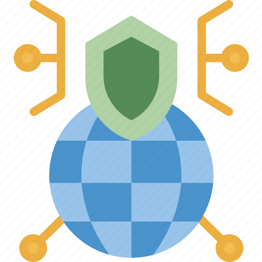 Cybersecurity, data, network, protection, access icon - Download on Iconfinder