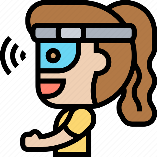 Ar, glasses, headset, virtual, technology icon - Download on Iconfinder