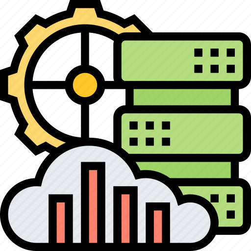 Data, management, server, storage, cloud icon - Download on Iconfinder