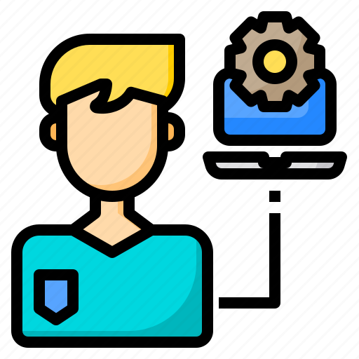 Authentic, business, looking, people, security, support, technology icon - Download on Iconfinder