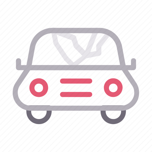Accident, broken, car, glass, insurance icon - Download on Iconfinder
