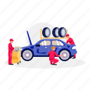 checking, mechanic, car, auto, maintenance, automobile, wash, technician, automotive