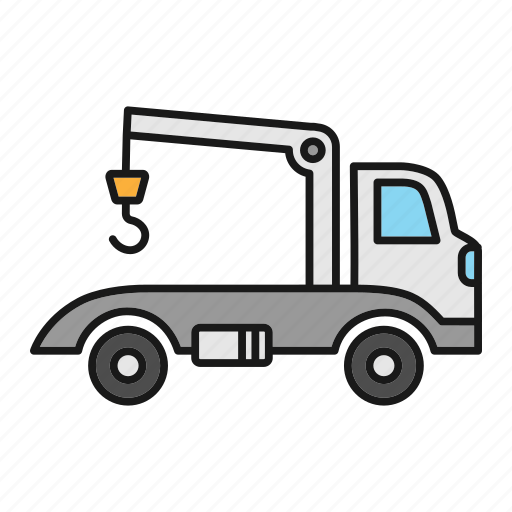 Automobile, car, emergency, evacuation, tow truck, vehicle, wrecker icon - Download on Iconfinder
