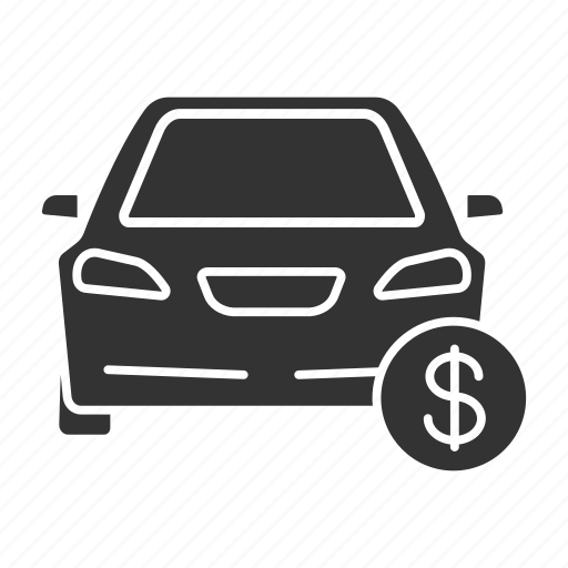Auto, automobile, car, cost, dollar, price, vehicle icon - Download on Iconfinder