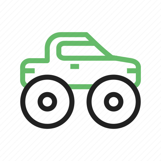 Drive, monster, offroad, race, truck, vehicle icon - Download on Iconfinder