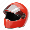 helmet, hat, sport, equipment, protection, safety, helm, red helmet