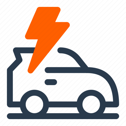 Electric, vehicle, technology, automotive, transportation, machinery, engineering icon - Download on Iconfinder