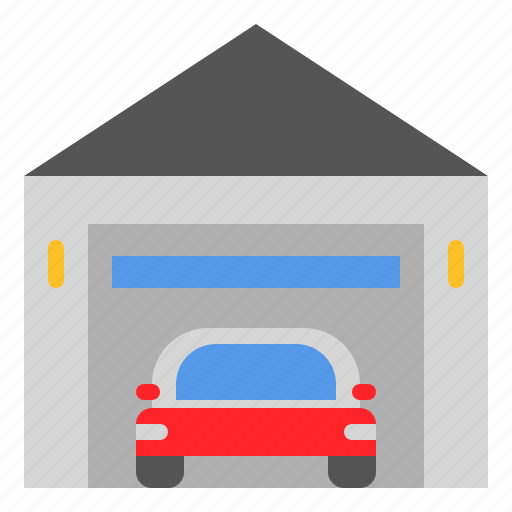 Building, car, fix, garage, service icon - Download on Iconfinder