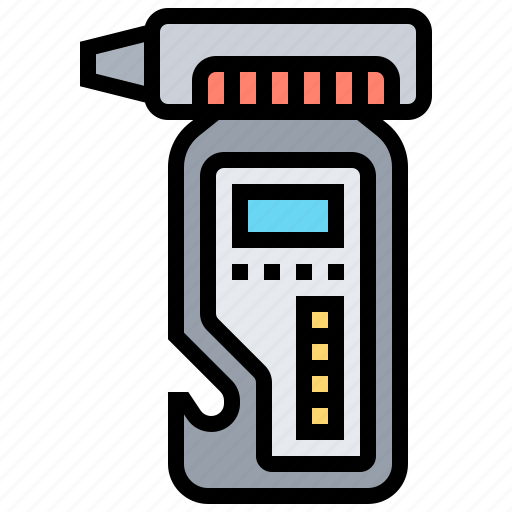 Gauge, inflation, measure, pressure, tire icon - Download on Iconfinder