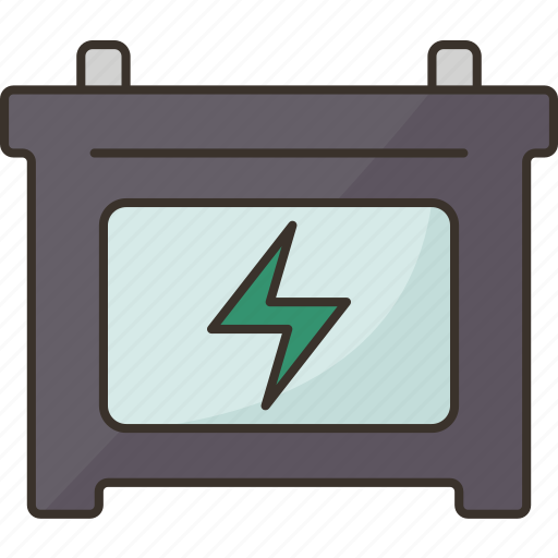 Battery, electrical, power, engine, car icon - Download on Iconfinder
